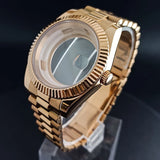 40MM M8285 Watch Case M8215 Watch 316L stainless steel strap Sapphire mirror and stainless steel case accessories for 8285 movement