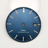 31.8mm Watch Dial No Logo Waffle Texture Thin Markers Watch Dial Mod Fit For PRX AP Seiko NH35/36 Movement Case Parts Hands Accessories