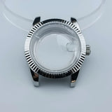40MM M8285 Watch Case M8215 Watch 316L stainless steel strap Sapphire mirror and stainless steel case accessories for 8285 movement