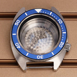 41mm Mod Turtle Watch Case Sapphire Glass Waterproof For Abalone/tuna mouth Captain Willard TMI NH35 NH36 NH38 4R Movement Stainless Steel Watch Accessories