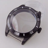 39mm PVd Black Rose Gold Dive Watch Case BB58 Mod 20BAR Waterproof Dome Sapphire Glass 39mm Black Bay Watch Case for NH34 NH35 NH36 NH70 ETA2824 PT5000 Watch Parts (Copy)