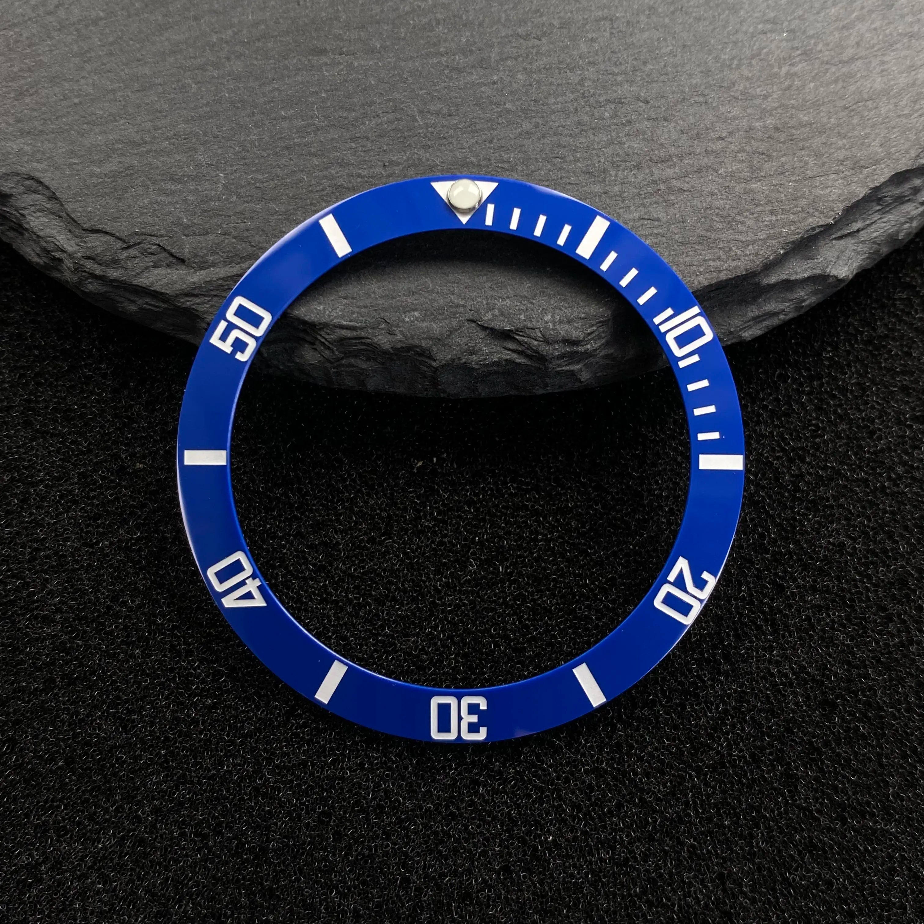 Submariner Bezel NH35 38mm bezel insert red Hands Watch Hands Blue Green Luminous Red Green Blue Hands For NH35/36/4R/7S Movement Watches Parts