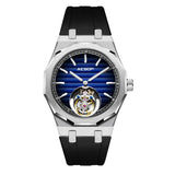 AESOP 7057  Flying Tourbillon Skeleton Watch For Man Luxury Sapphire 50ATM Gradient D
