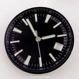 33mm Luminous Watch Dial for Overseas Men Watch Modified Accessories Fit for NH35 NH36 NH38 4R35 4R36 Automatic Movement