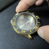 41mm Aluminum Bronze SKX007 Case Sapphire Glass Suitable For NH35/36 Movement 20Bar