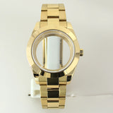 36mm 39mm Bevel Edge Watch Case Bracelet Sapphire Crystal For Seiko NH35 NH36 NH38 NH34 Miyota8215 Movement 28.5 Dial