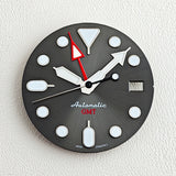 28.5mm NH35 watch dial Fit for NH34 NH35 NH36 automatic movement For SKX SRP Green Luminous Custom logo Watch Modification parts