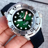42mm Monster Dive Watch Tandorio TD254K 20Bar NH35A Men Automatic AR Sapphire 3.8 o'clock Crown