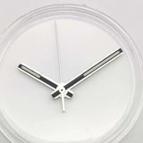 31.8mm Watch Dial No Logo Waffle Texture Thin Markers Watch Dial Mod Fit For PRX AP Seiko NH35/36 Movement Case Parts Hands Accessories