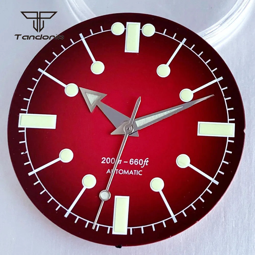 40mm Serica Mod Dive Case Domed Sapphire +Bracelet+31mm Dial+Hands Mod Accessories Fit NH35 NH36 NH38 ETA2824 PT5000 ST2130 Miyota8215