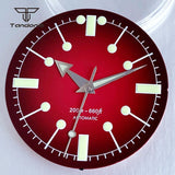 40mm Serica Mod Dive Case Domed Sapphire +Bracelet+31mm Dial+Hands Mod Accessories Fit NH35 NH36 NH38 ETA2824 PT5000 ST2130 Miyota8215