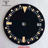 29mm NH34 GMT watch dial Vintage Orange MarksMod Watch Accessories Fit NH34 NH34A Movement Watch Parts Tool Set
