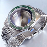 62MAS Watch case 41mm Diving Watch Case 300m Waterproof Sapphire Crystal Glass For NH34 NH35 NH36 NH38 ETA2824 Movement