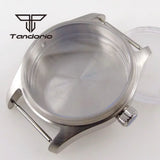 Pilot Watch Case Stainless Steel 36mm/39mm +Watchband Sapphire Fit NH34 NH35 NH36 ETA2824 PT5000 Miyota8215 821A Movt