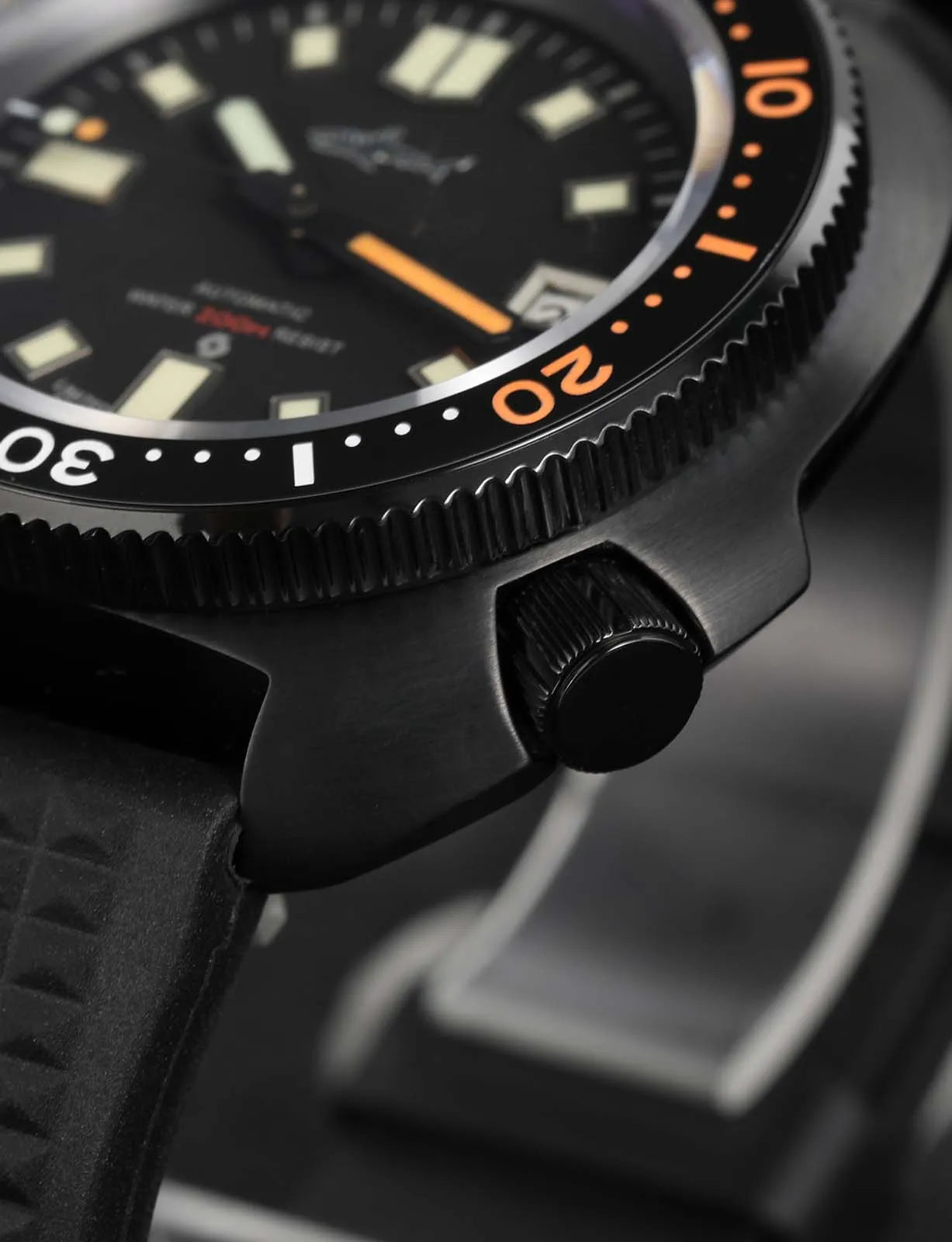 Black PVD 6105 Diver Watch Heimdallr Turtle 44mm Japan NH35 Black PVD 6105 Diver Watch Heimdallr Turtle 44mm Japan NH35