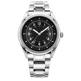 40mm Field Watch Corgeut 6031 Japan NH35 Automatic Sapphire 5ATm Pilot