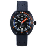 44mm Tactical Frog Black SUB 300T Automatic Watch TMI NH35 20ATM BGWQ-9 Luminous AR Sapphire