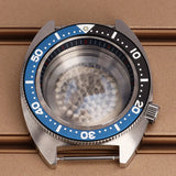 41mm Mod Turtle Watch Case Sapphire Glass Waterproof For Abalone/tuna mouth Captain Willard TMI NH35 NH36 NH38 4R Movement Stainless Steel Watch Accessories