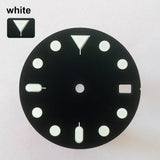 151 type of dials Submariner 28.5mm dial with calendar window suitable for NH35 movement luminous dial can support DIY dial customization name/logo