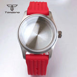 Pilot Watch Case Stainless Steel 36mm/39mm +Watchband Sapphire Fit NH34 NH35 NH36 ETA2824 PT5000 Miyota8215 821A Movt