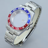 40MM Submariner watch case Eta2824 Sw200 PT5000 Sloping Bezel Sapphire GMT Yacht Master