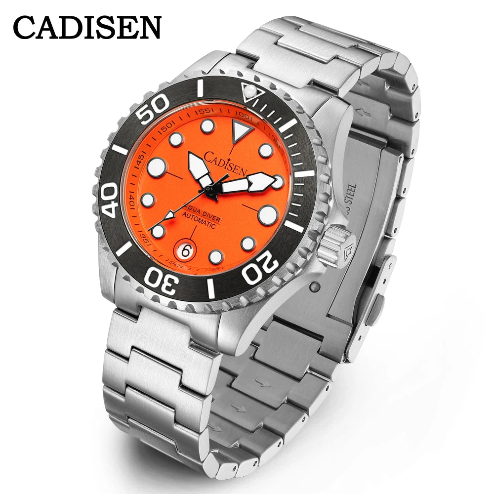 Cadisen C8232 Submariner DIVER NH35A 100M Waterproof Luminous AR