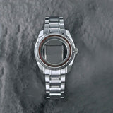 Premium 40mm 44GS Design Case Fit 32.5mm Dial Sapphire Crystal Chapter Ring Matches High Quality Automatic Luxury GMT NH35 NH34