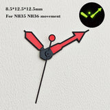 28.5mm NH35 watch dial Fit for NH34 NH35 NH36 automatic movement For SKX SRP Green Luminous Custom logo Watch Modification parts