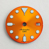 28.5mm NH35 watch dial Fit for NH34 NH35 NH36 automatic movement For SKX SRP Green Luminous Custom logo Watch Modification parts