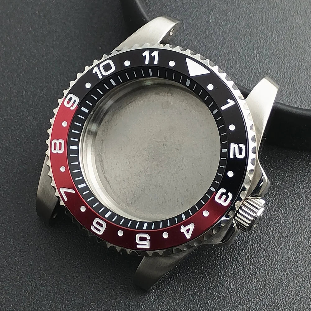 40.5mm Submariner Case GMT with Chapter Ring for NH34 NH35 NH36 Movement Sapphire 10ATM
