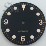 Explore watch dial 29mm dial with 369 digital stripe indices is suitable for the NH35 NH36 Miyota8215 821A ETA28242836 PT5000 DG2813 movement parts