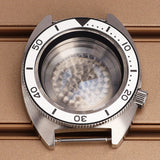 41mm Mod Turtle Watch Case Sapphire Glass Waterproof For Abalone/tuna mouth Captain Willard TMI NH35 NH36 NH38 4R Movement Stainless Steel Watch Accessories