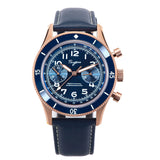 Fifty Fathoms Mod Sugess S423 Seagull ST1901 Chronograph Sapphire Italian Leather 42MM