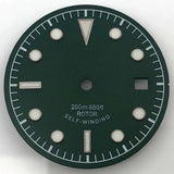 30.5mm Dial For 41MM Black Bay Mod Green Luminous  NH35 NH36 ETA2836/2824 Miyota8205/8215/821A