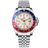 Tandorio NH34A GMT 6542 Mod Sapphire 20BAR 40mm Diver 40MM TD218D