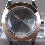 Explorer Watch Case 36mm/39mm Silver Rose Gold yellow Gold Two tone Sapphire 316L stainless Steel For Nh35 Nh36 NH34 NH38 Nh70 Miyota 8215 8285Movement