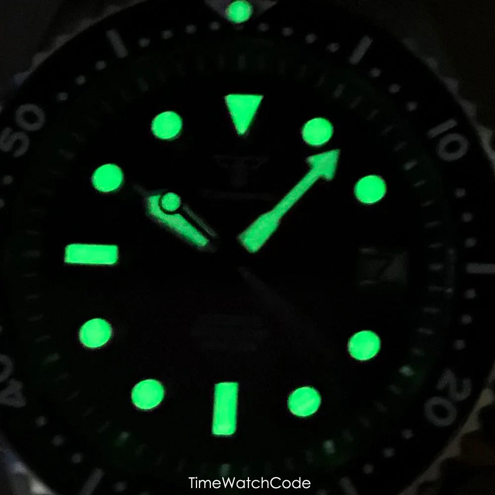 Tandorio SKX MOD TD202P 20BAR Diver Watch NH35 Movt Sapphire 41MM