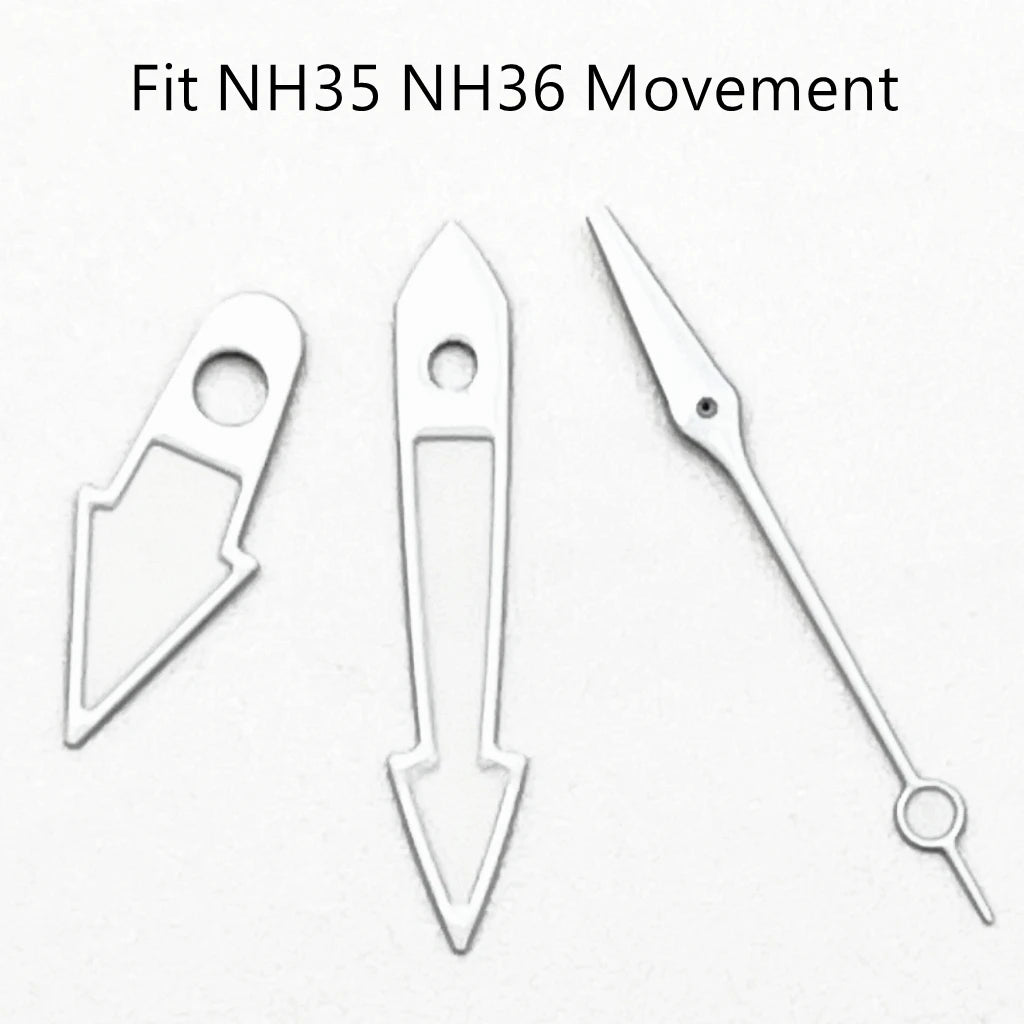 NH Watch Hands Lume Fit NH35 NH36 ETA 2824 2836 PT5000 Miyota 8215 8205 821A DG2813 3804 Automatic Movement Watches Accessories