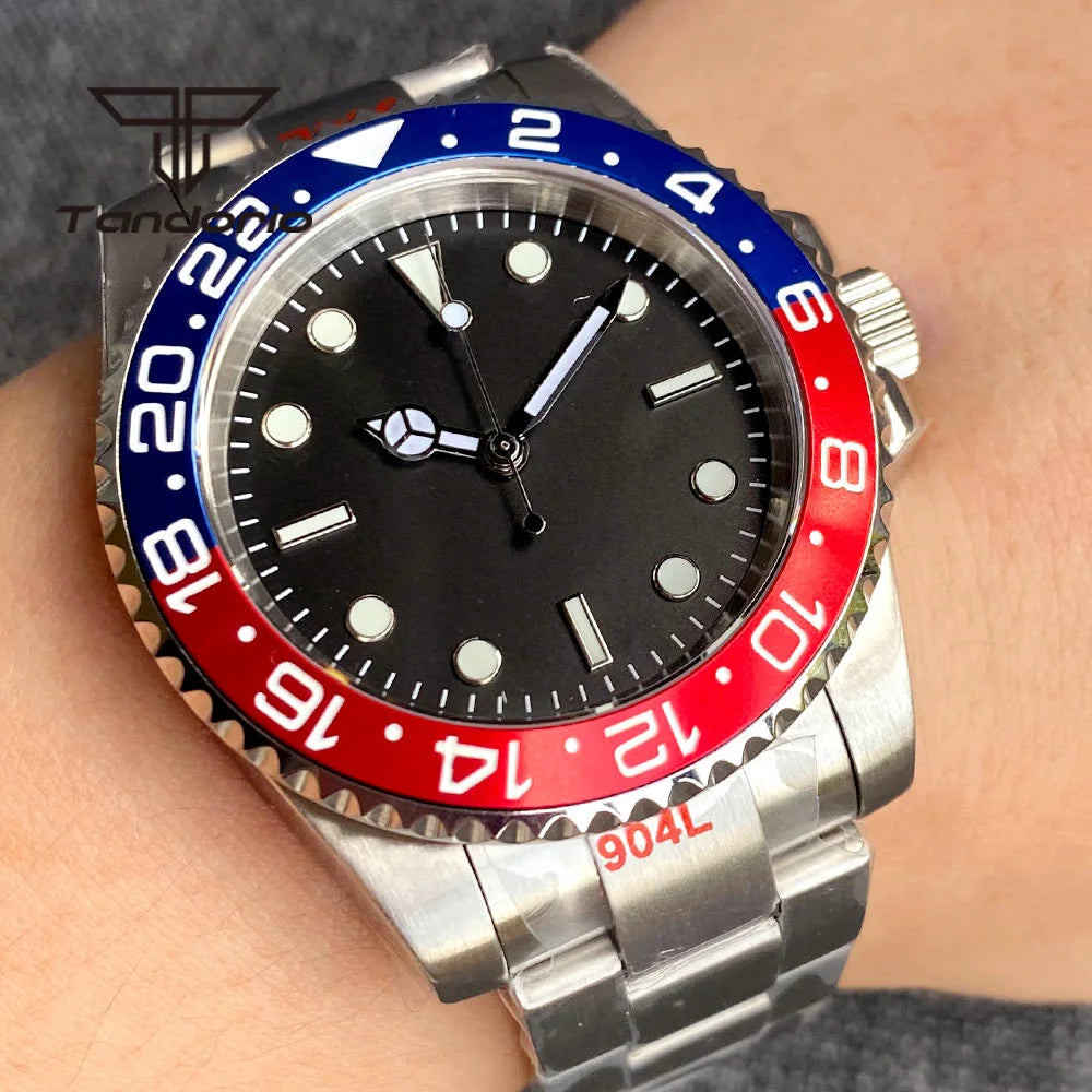 Tandorio TD266 PT5000 NH35A Miyota 40mm SUBMARINER dive Watch Tandorio TD266 PT5000 NH35A Miyota 40mm SUBMARINER dive Watch