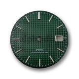 31.8mm Watch Dial No Logo Waffle Texture Thin Markers Watch Dial Mod Fit For PRX AP Seiko NH35/36 Movement Case Parts Hands Accessories