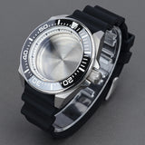 43.8mm Samurai King Watch Case Sapphire Ceramic Insert For Seiko NH35 NH36 NH34 Movement Mod 10ATM