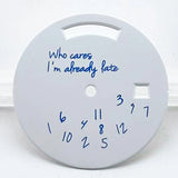 31mm Dial Who Cares I'm Already Late dial Miyota 8285 dial dual calendar for Miyota 8285 movement Watch accessories