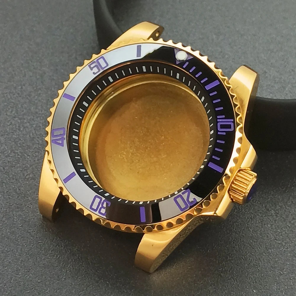 40.5mm Submariner Case GMT with Chapter Ring for NH34 NH35 NH36 Movement Sapphire 10ATM