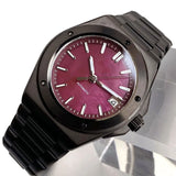 40mm PVD Black Engineer Watch Tandorio TD331P NH35 Automatic Sapphire Glass 100m Waterproof