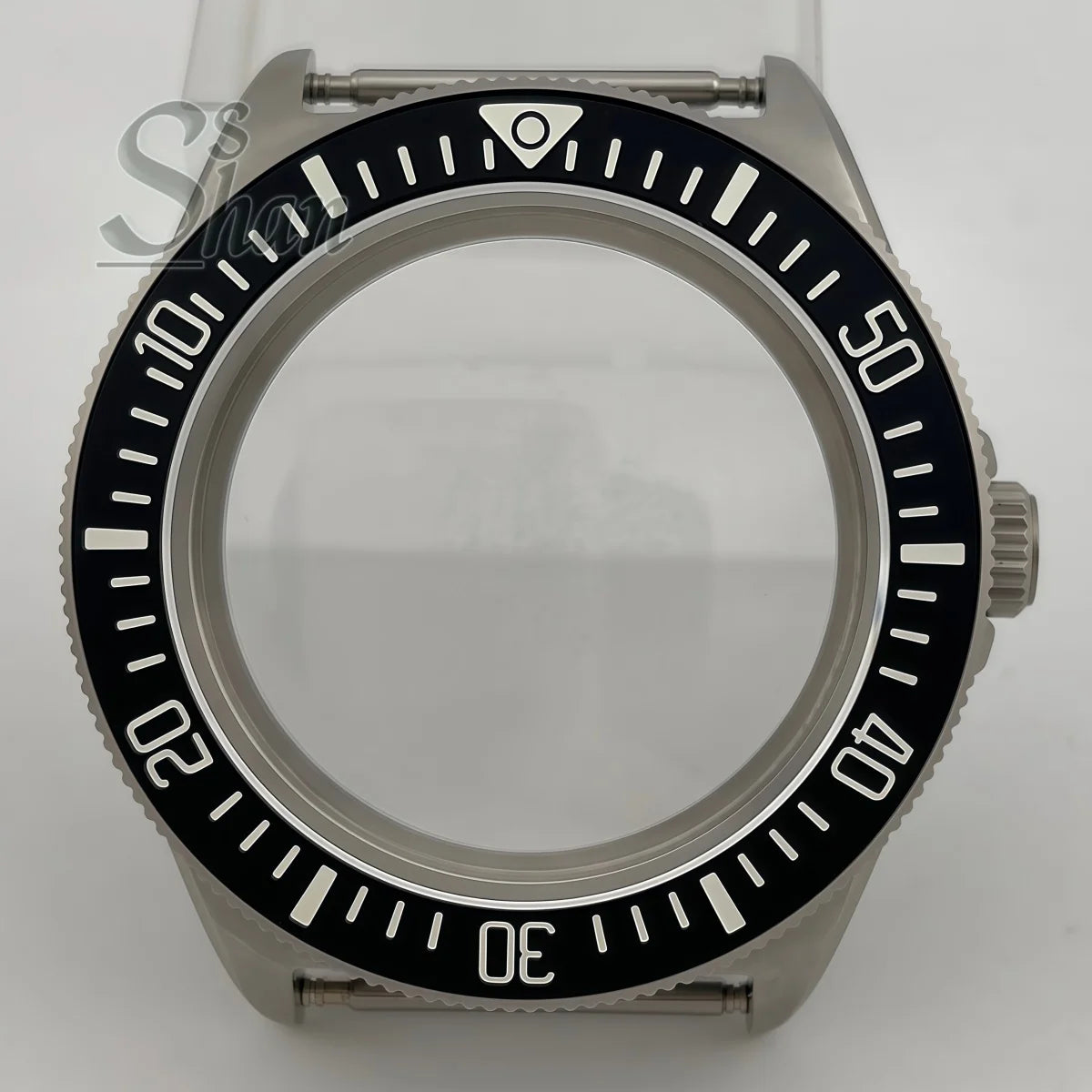 40mm tactics frog FX diving watch case dome sapphire luminous bezel NH34A NH35A ETA2824 PT5000 movement parts