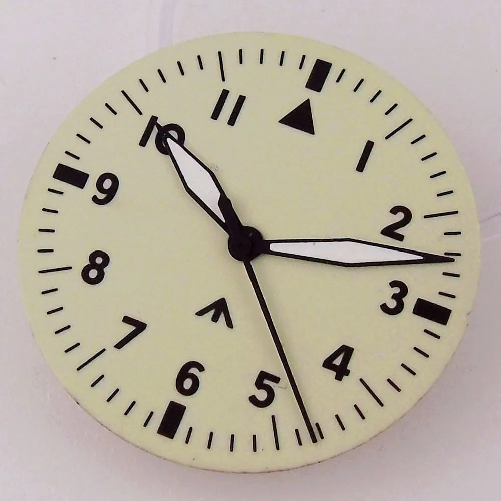 Full Luminous Dial 29mm Watch Dial Face Number marker Hand Fit for NH35A NH36A Miyota8215 821A ST1612 ETA2824 2836 PT5000 For Dive Watches