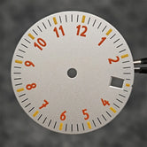 28.5MM ウォッチダイヤル NH35 デジタルダイヤル グリーン 夜光ウォッチフェイス NH35/NH36/4R/7S ムーブメント用ウォッチ改造アクセサリー