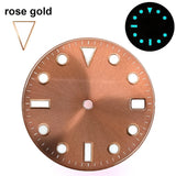 151 type of dials Submariner 28.5mm dial with calendar window suitable for NH35 movement luminous dial can support DIY dial customization name/logo