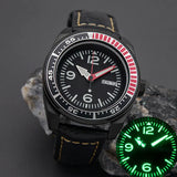 43MM Mod Samurai Black Series SRPE39K1 SRPF79K1 Diver C3 Luminous Sapphire NH35 NH36  Automatic