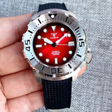 42mm Monster Dive Watch Tandorio TD254K 20Bar NH35A Men Automatic AR Sapphire 3.8 o'clock Crown